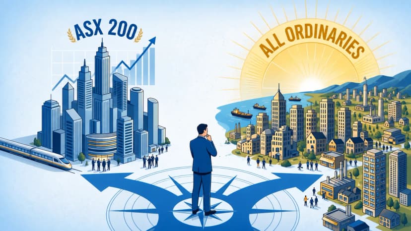 ASX 200 vs All Ordinaries